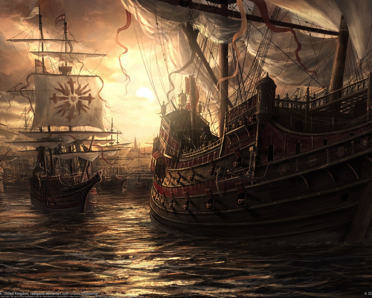 Корабли первооткрывателей отправляются в путь