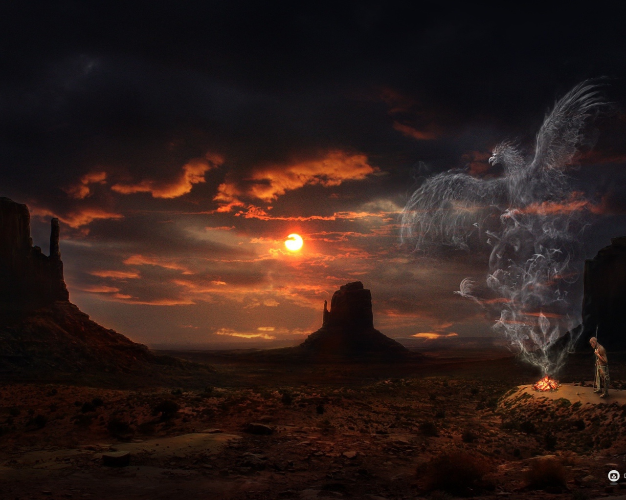 Духи в пустыне