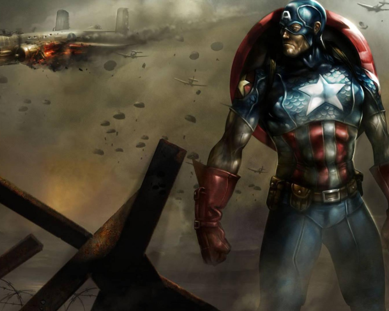 Супергерой Капитан Америка, студия Марвел