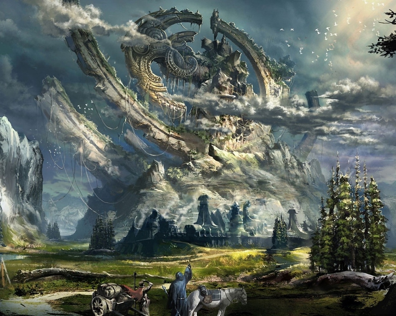 Храм в Атлантиде