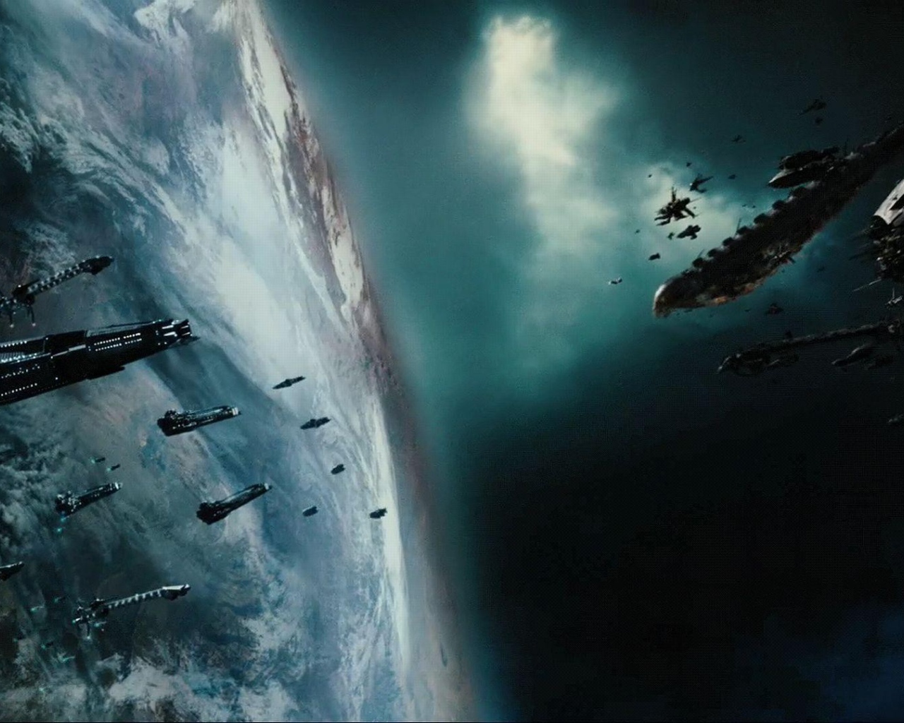 Флот защитников и флот захватчиков