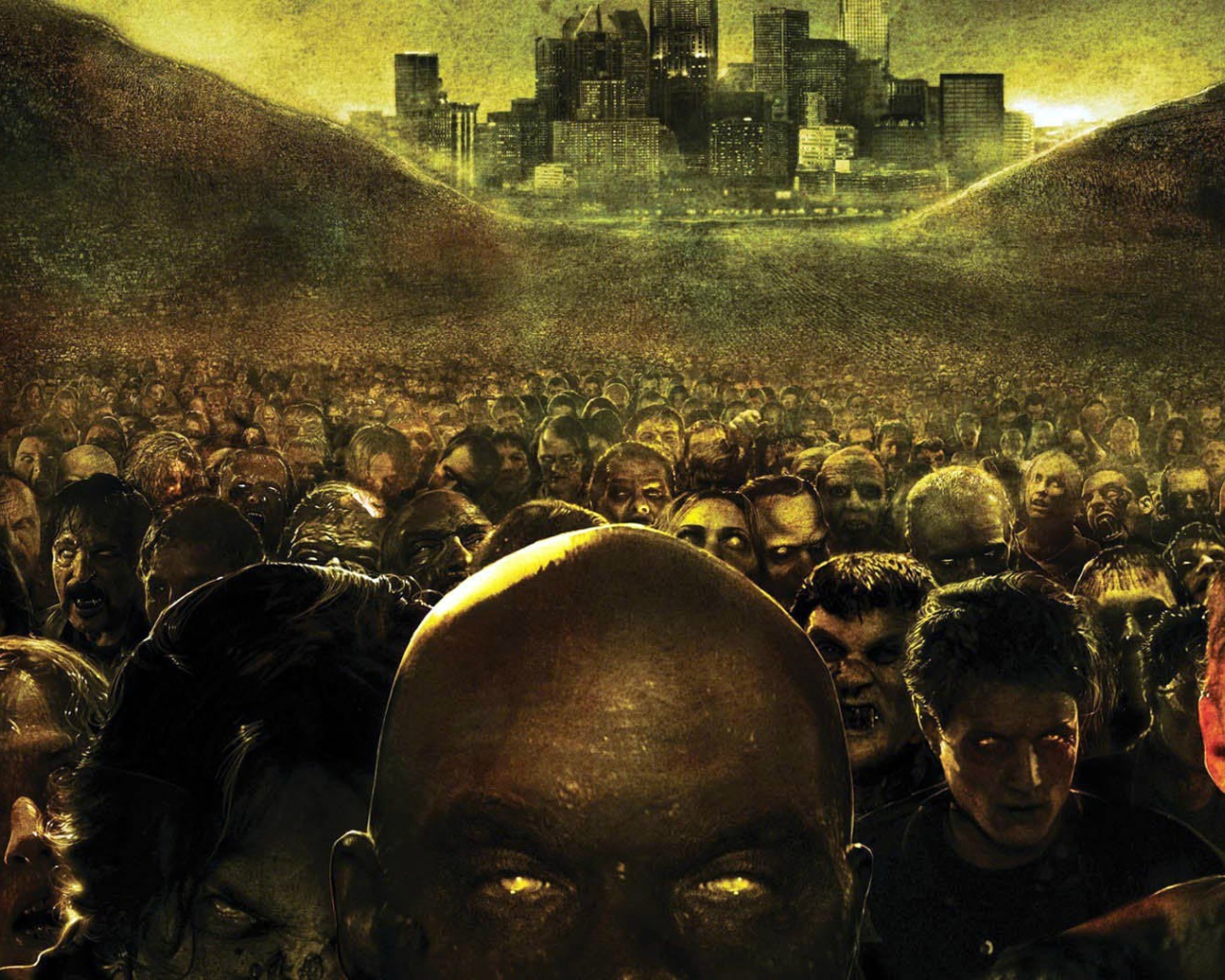 Армия зомби покрыла все