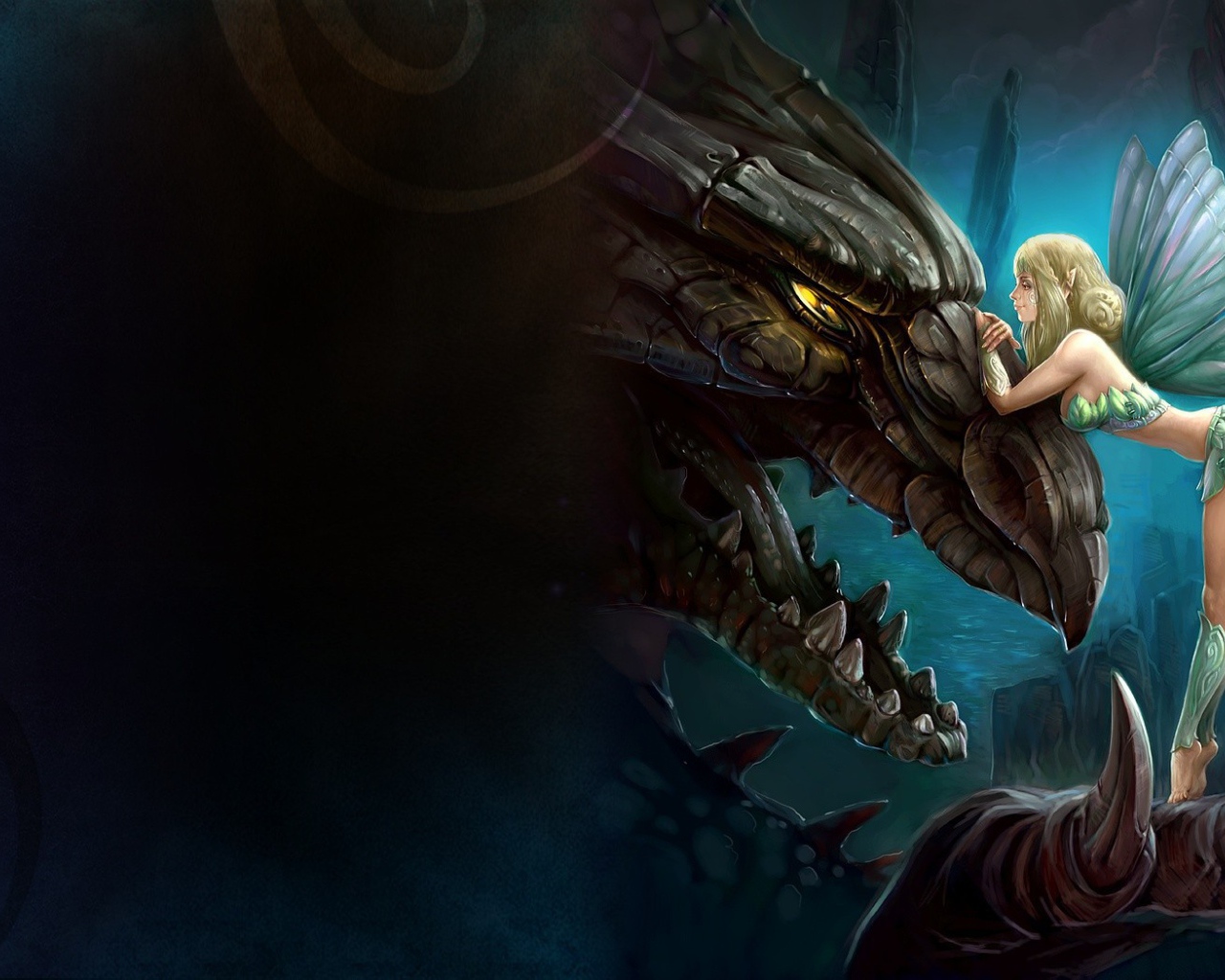 Девочка и дракон