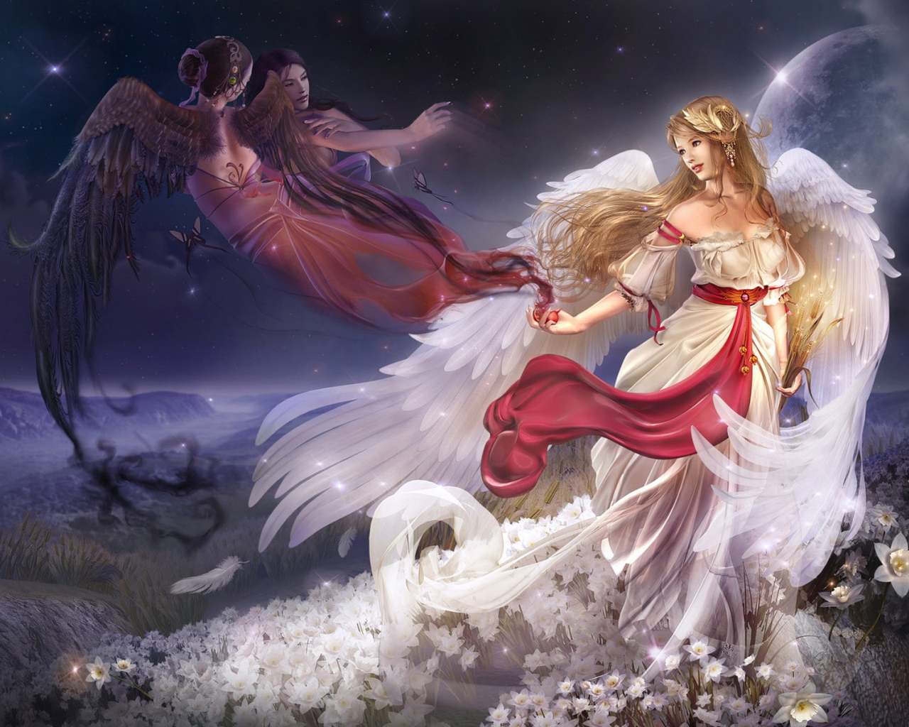 Богиня и ангелы