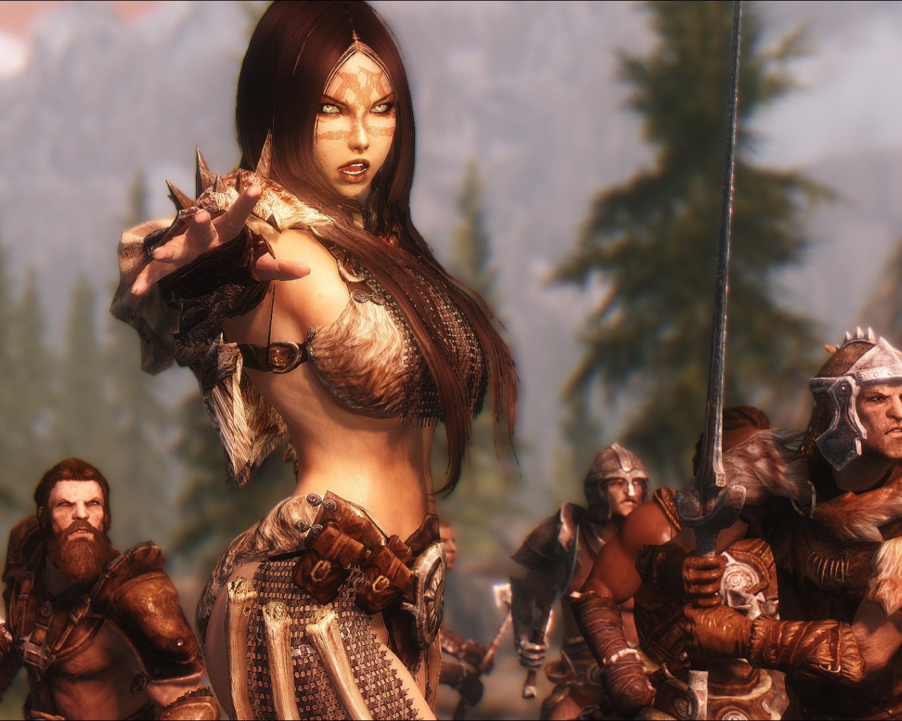 Предводительница армии магов