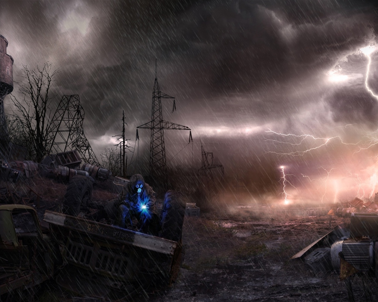 Гроза на заброшенной подстанции, Сталкер