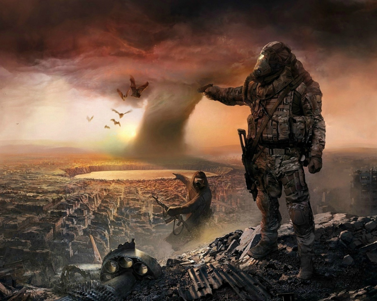 Торнадо в постапокалиптическом мире