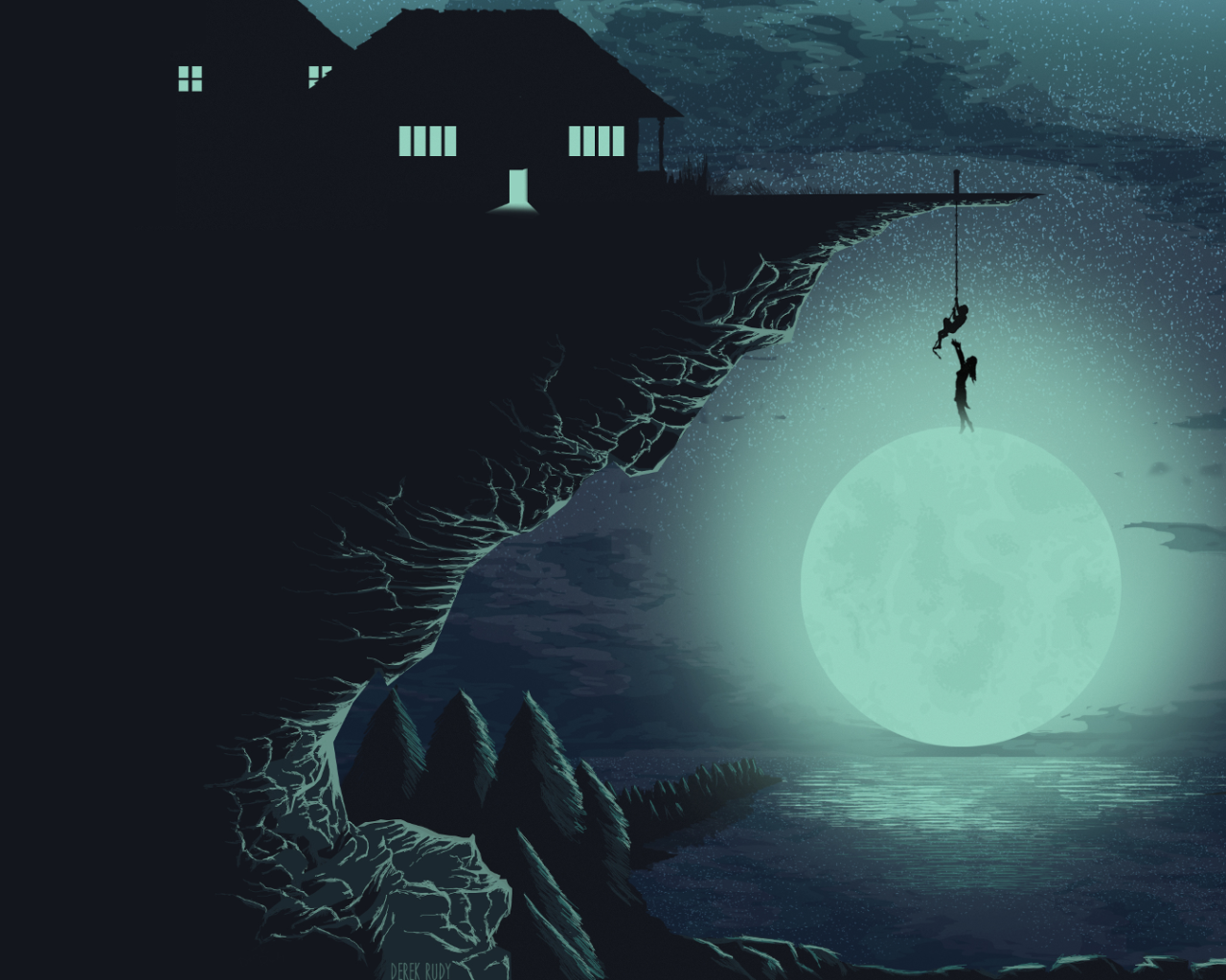 Два человека попали в беду