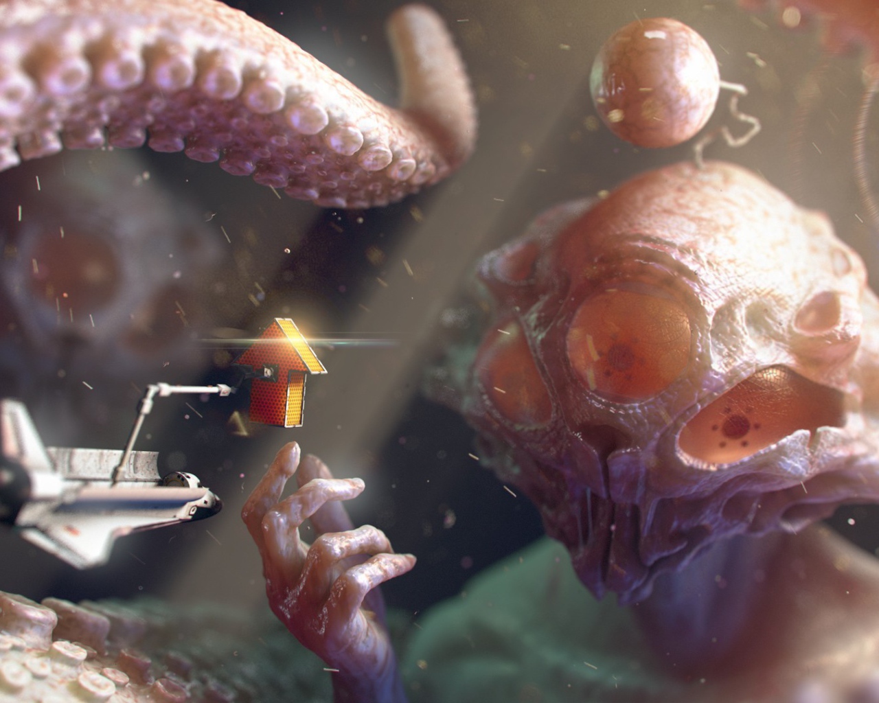 Очень большой инопланетянин