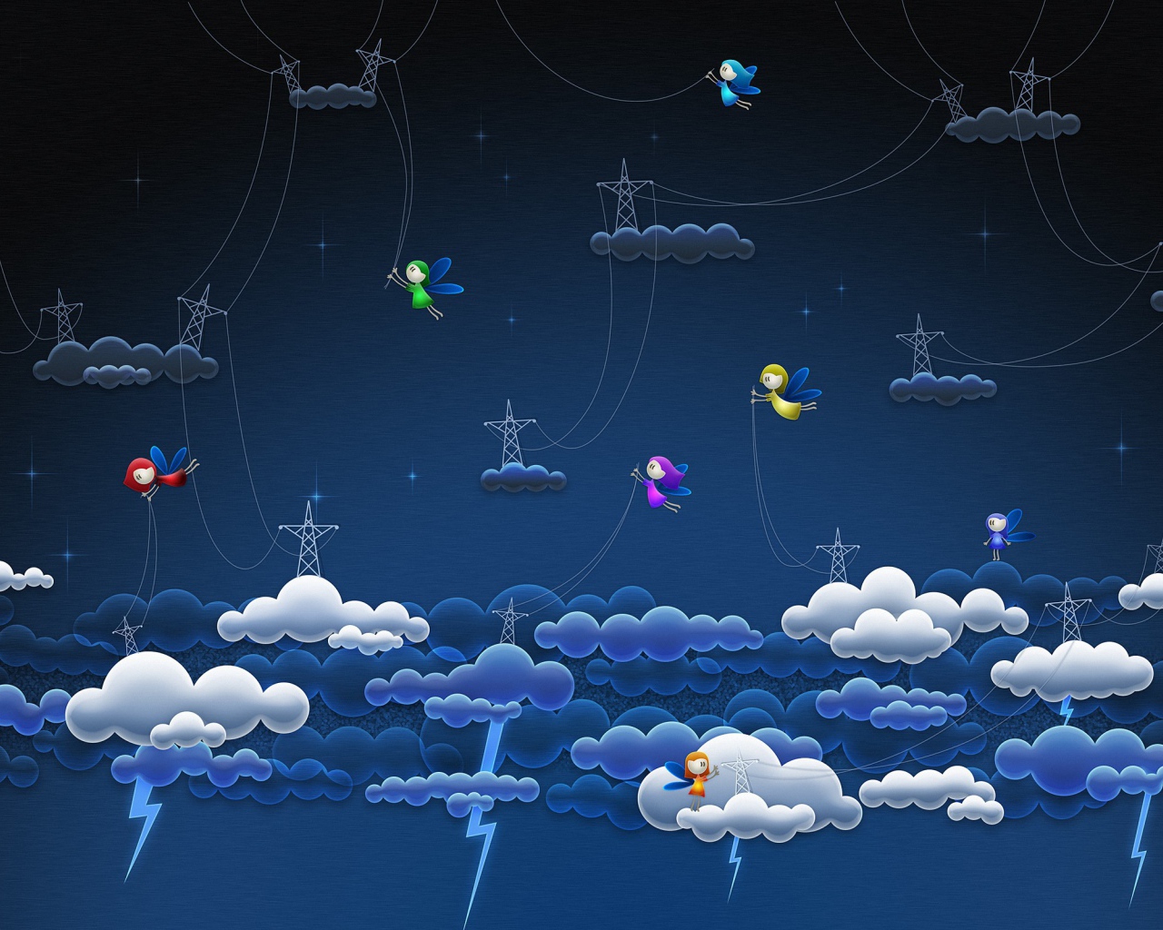 Электропроводка для молний