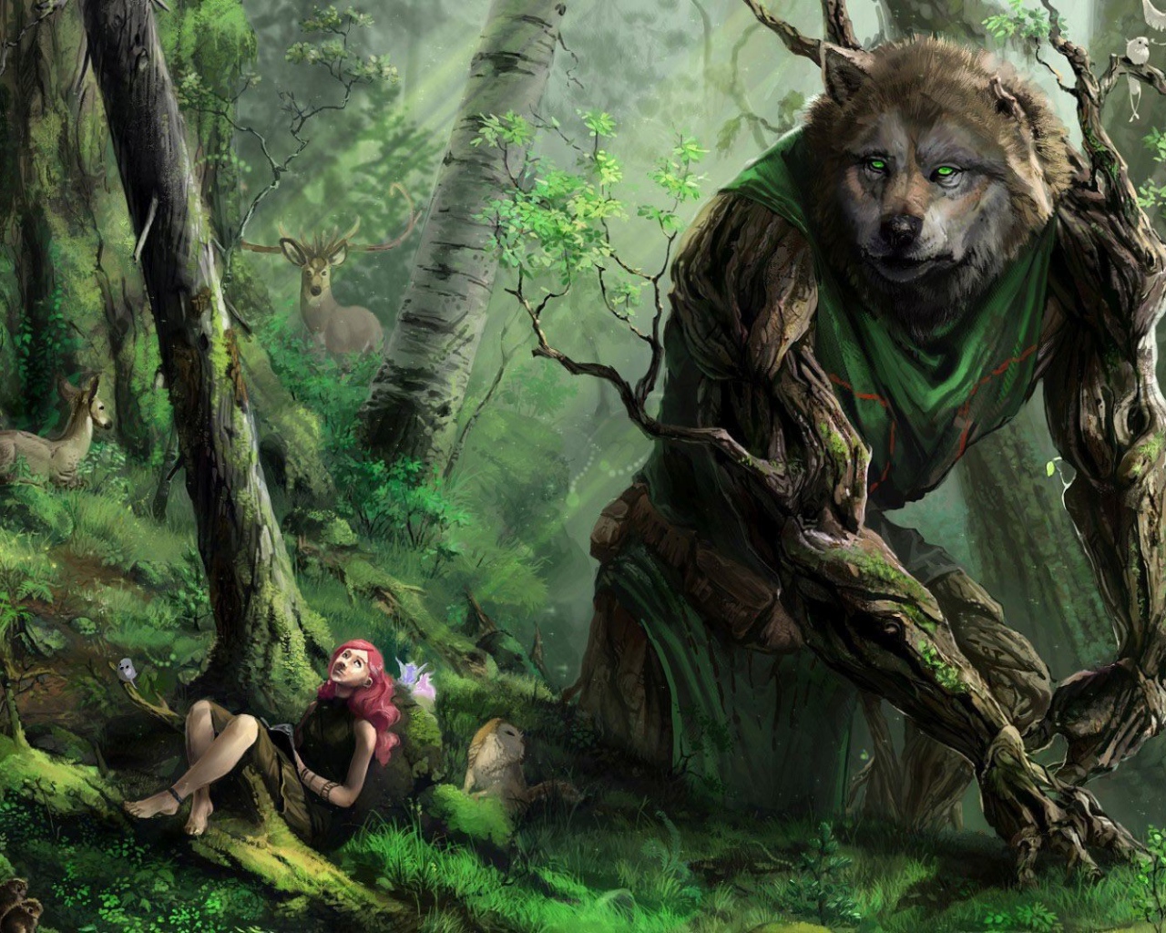 Волк хранитель леса