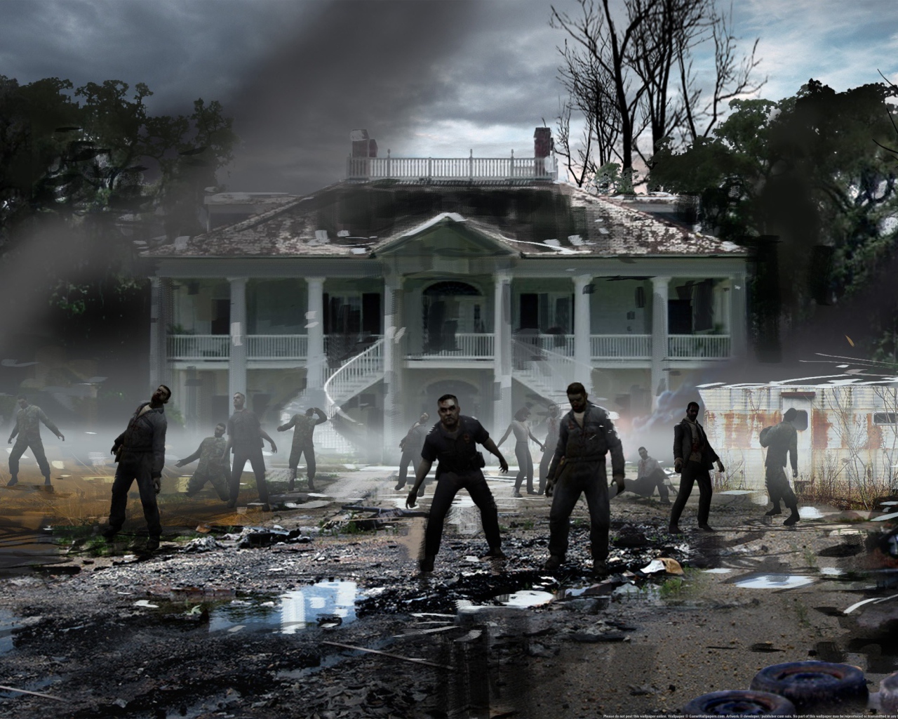 Зомби атакуют город