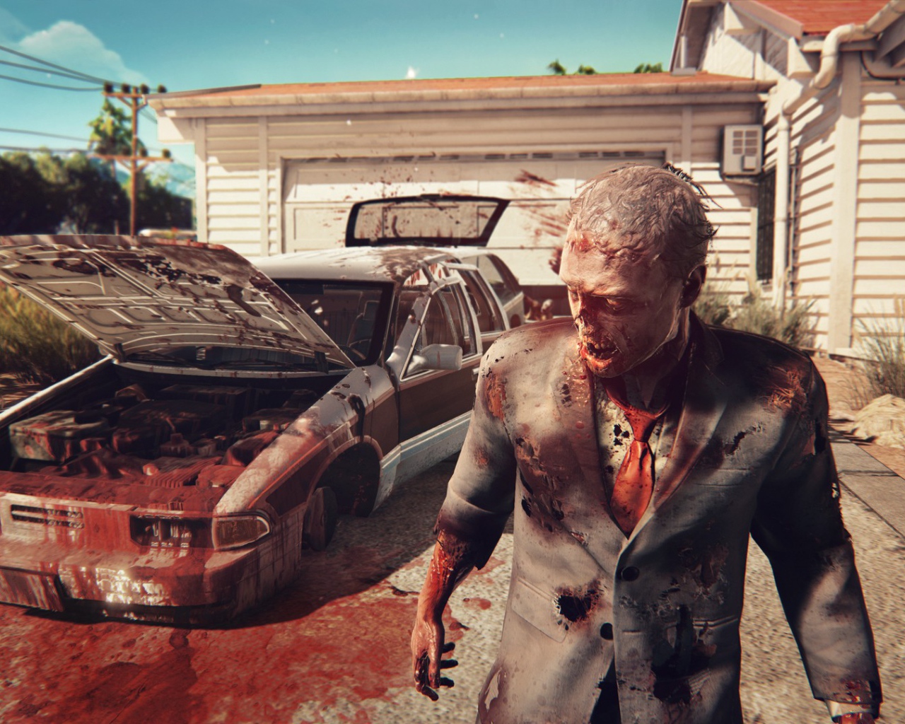 Зомби на заднем дворе