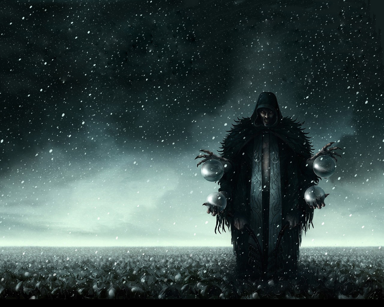 Четырехрукое чудовище