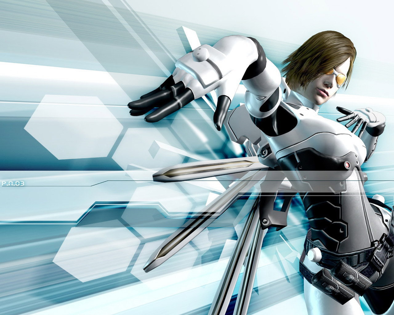 Девушка киборг и соты