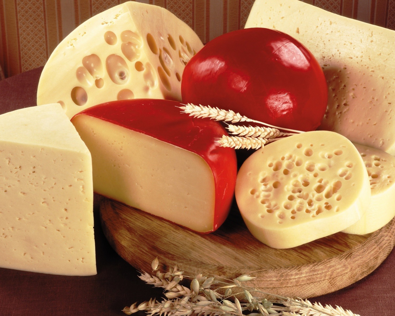 Колоски на сыре