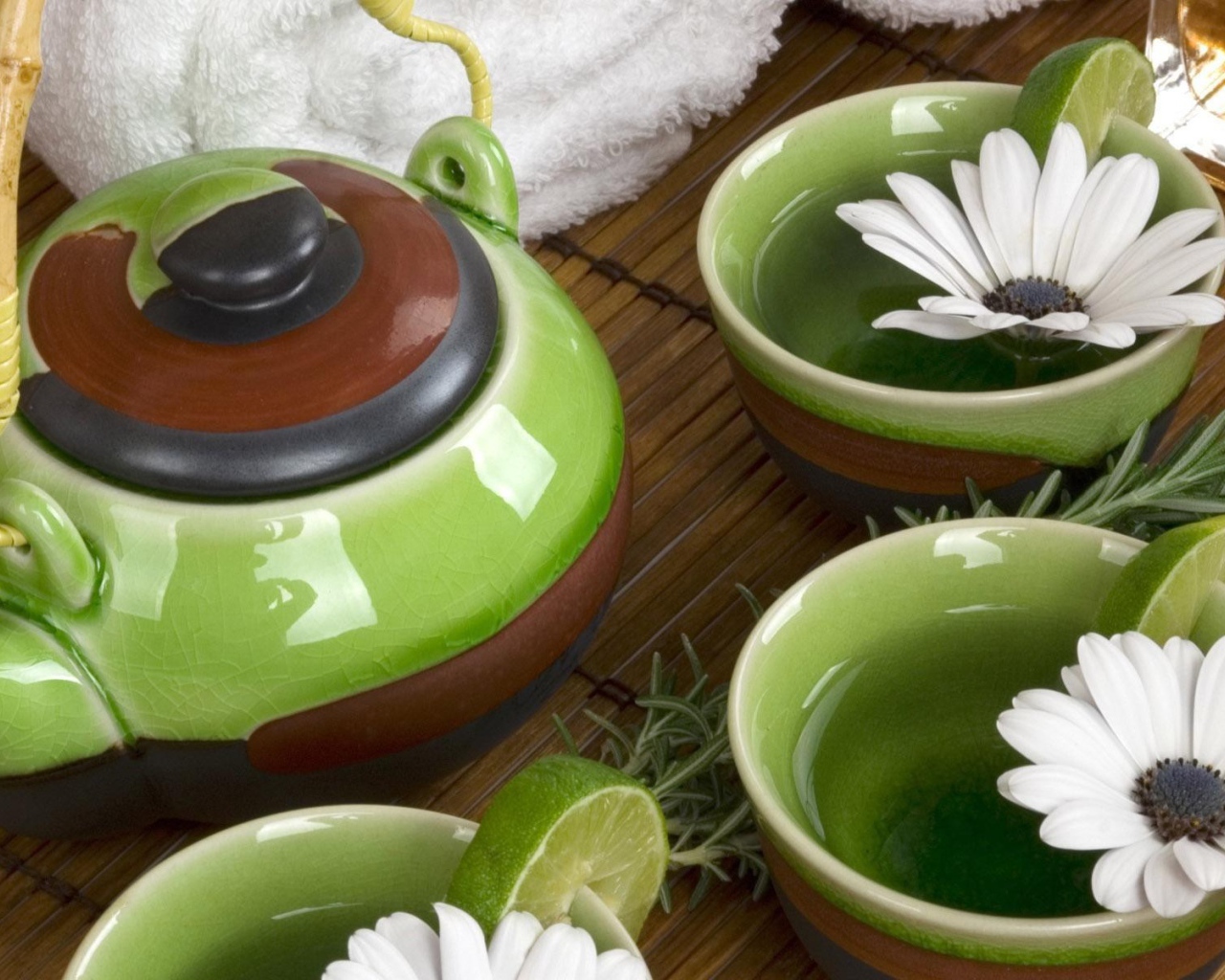 Жасминовый чай с лаймом