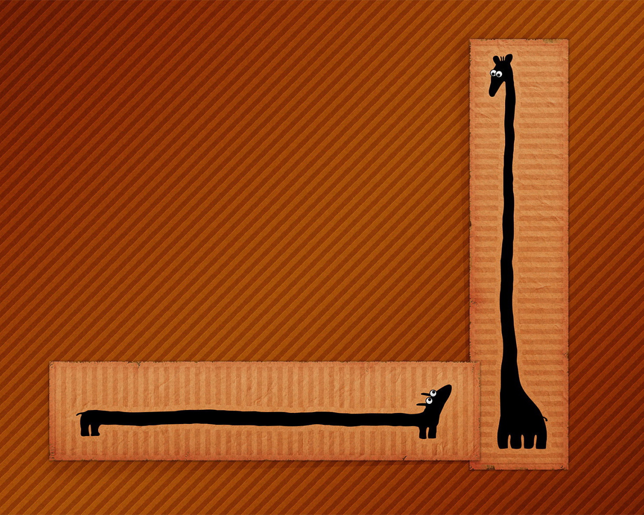 Низкий длинный и высокий длинный