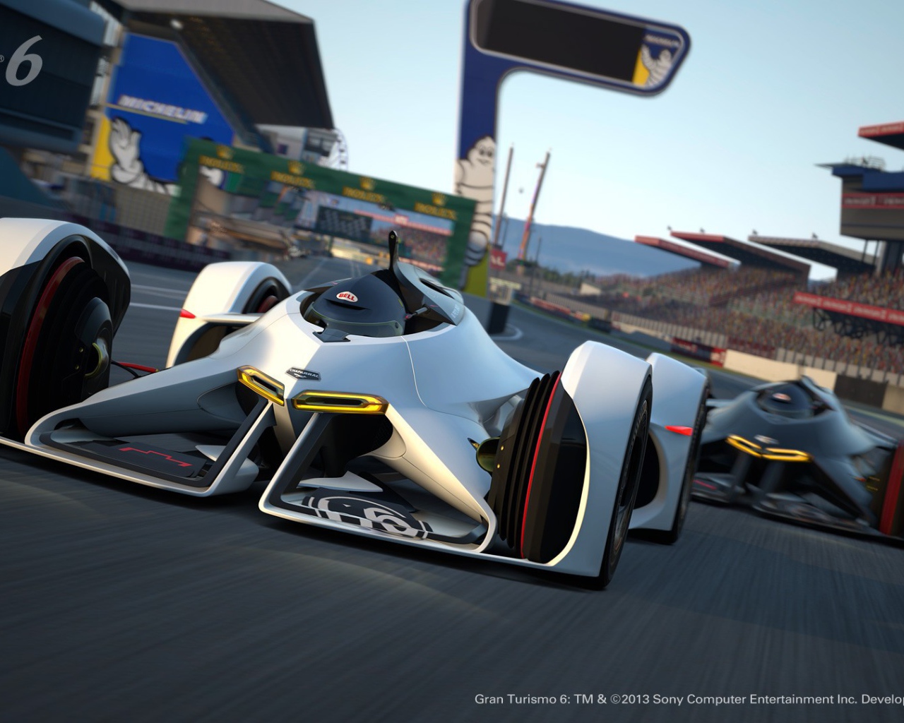 Гоночный болид в игре Gran Turismo 6