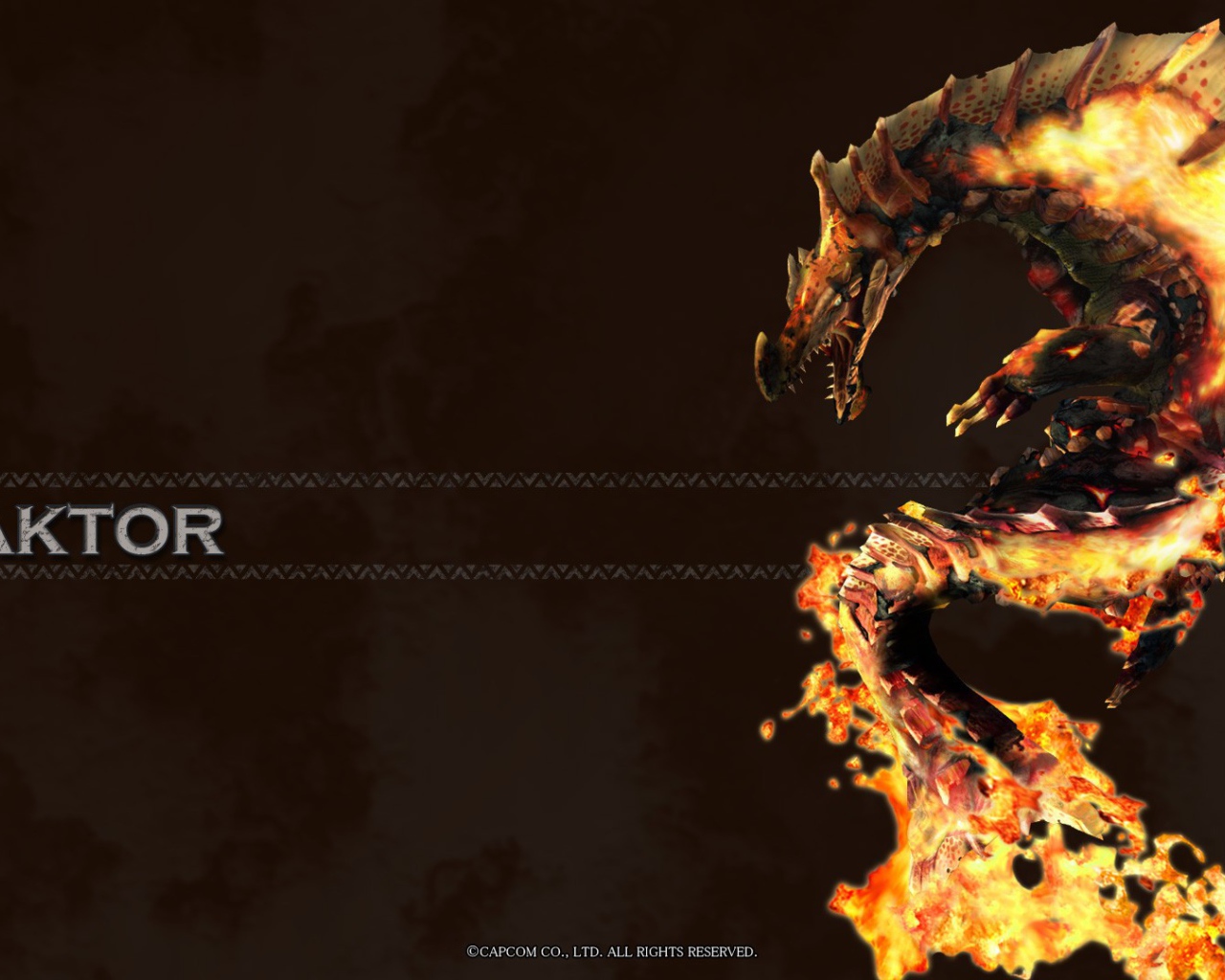 Агнактор из игры Monster Hunter