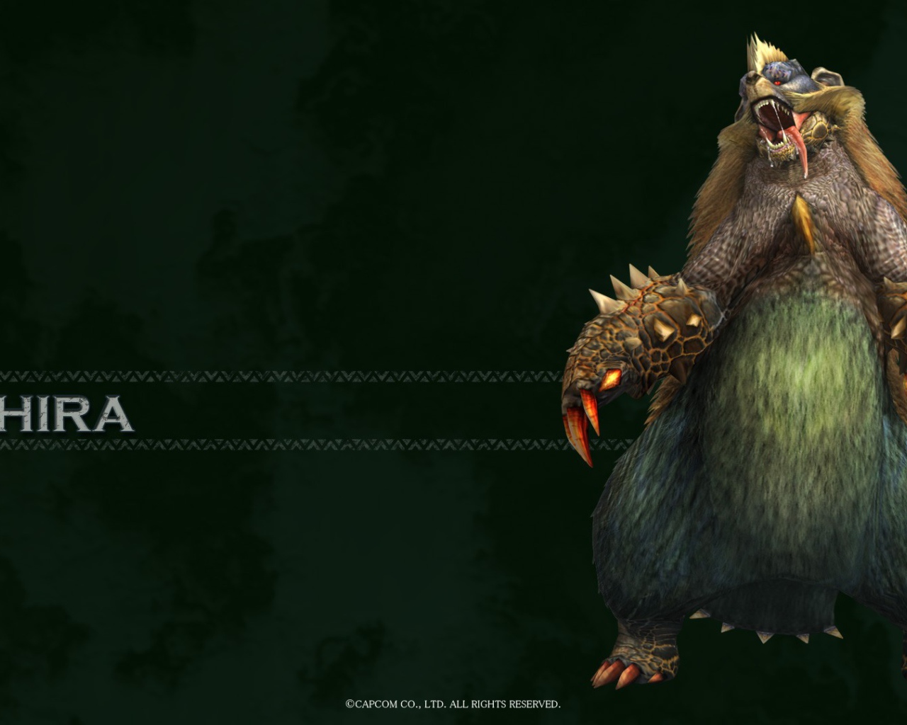 Аоашира из игры Monster Hunter