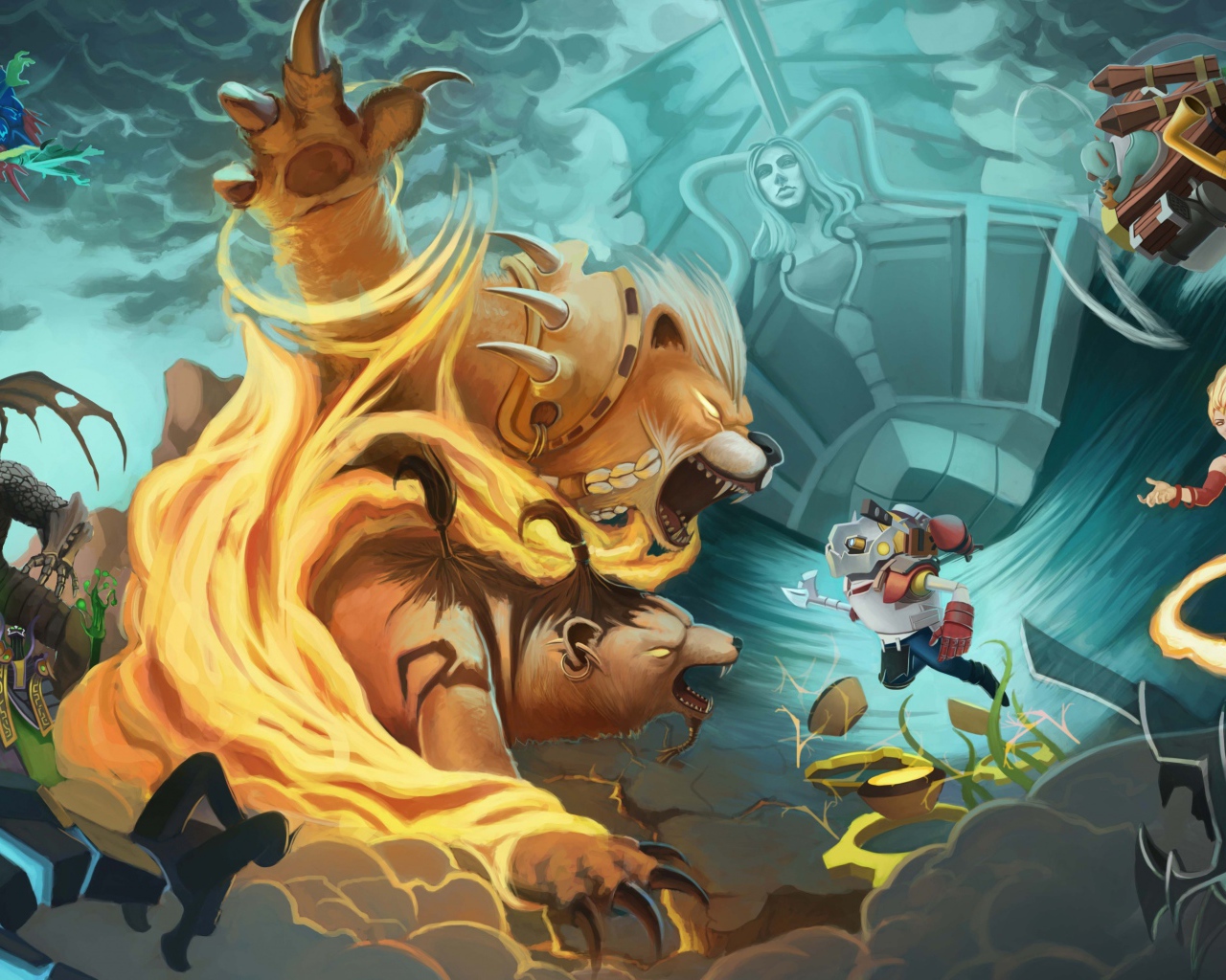 Арт к игре Dota 2