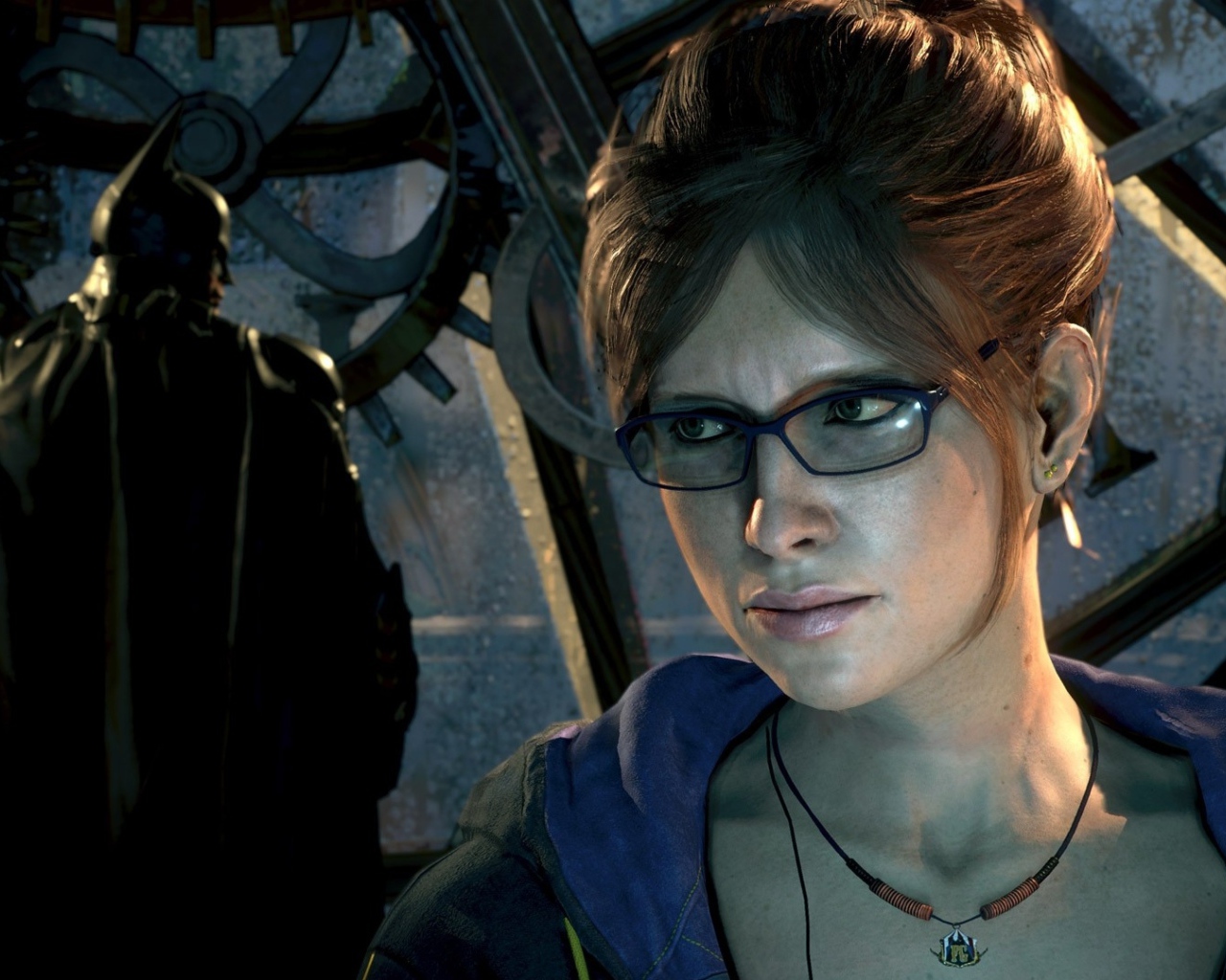 Помощница Бэтмана в игре Batman Arkham Asylum