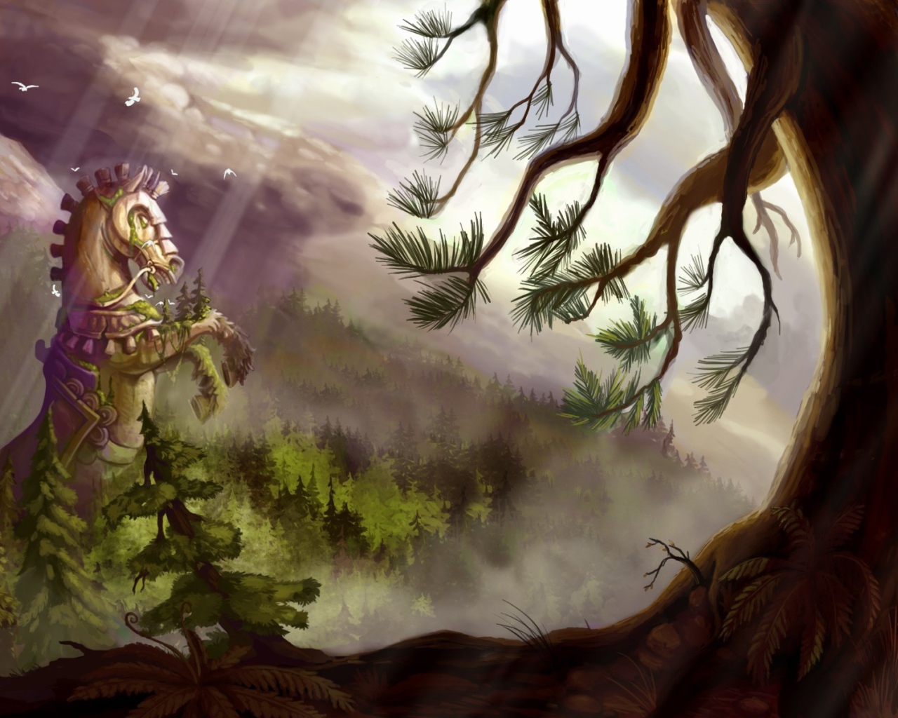 Фон уровня в игре Bejeweled 3