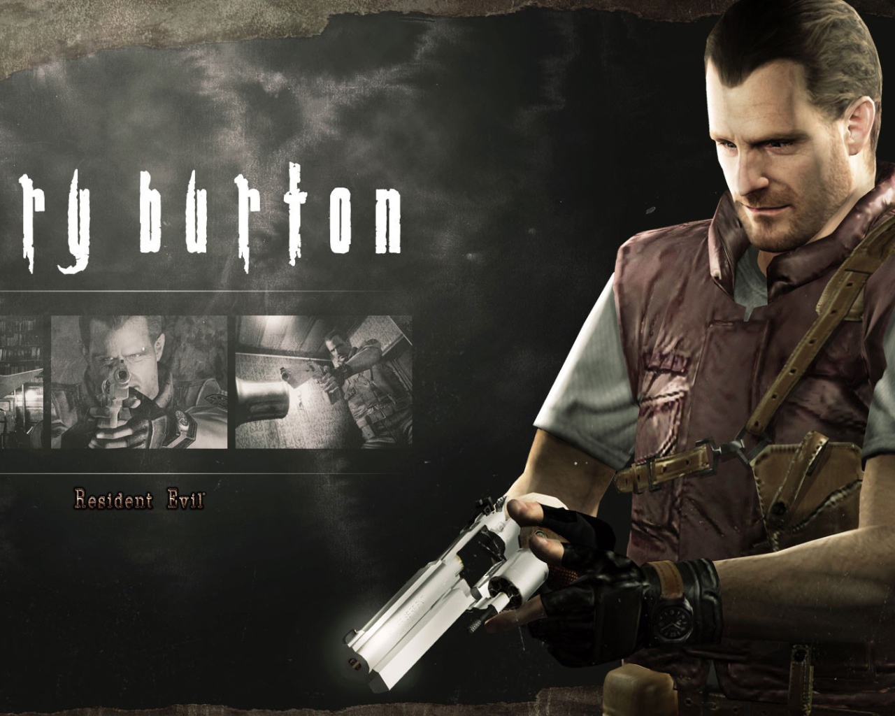 Барри Бартон из игры Resident Evil HD Remaster