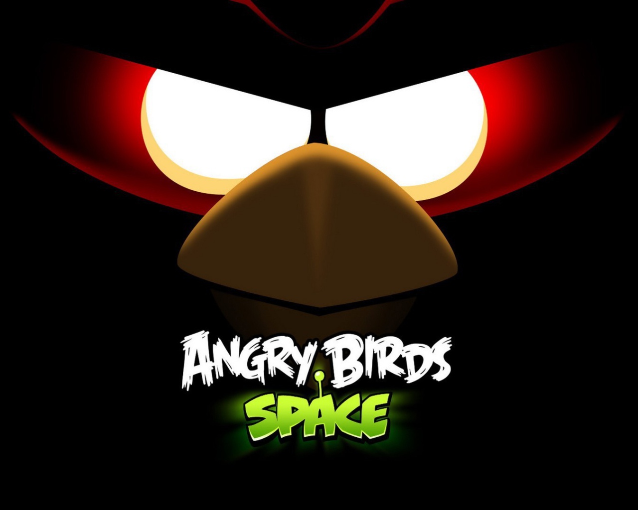 Птичка из игры Angry Birds Space