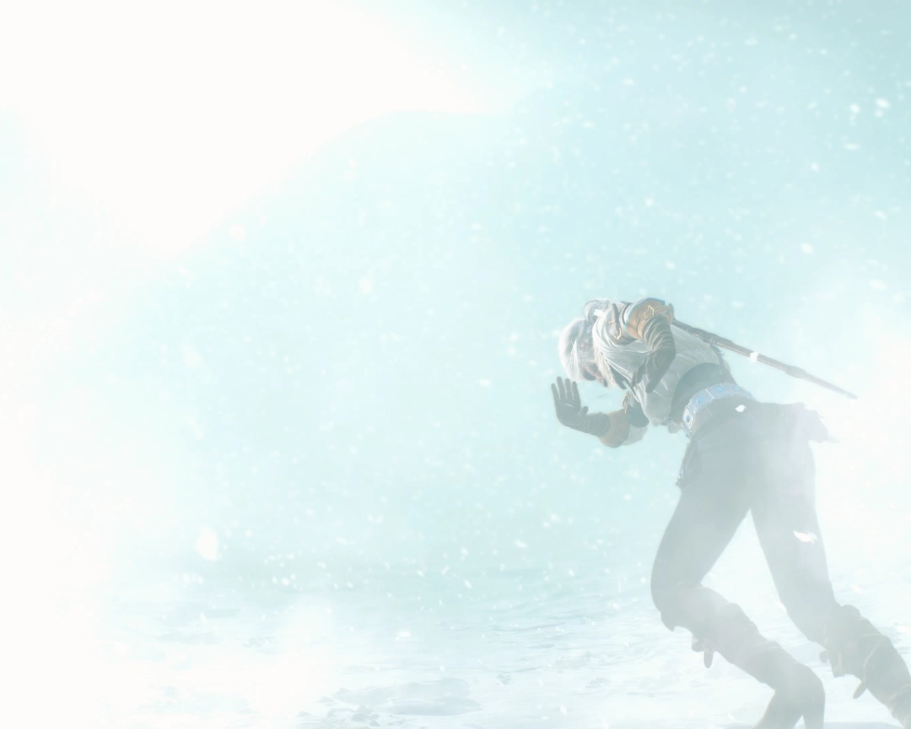 Снежная буря в игре The Witcher 3 Wild Hunt