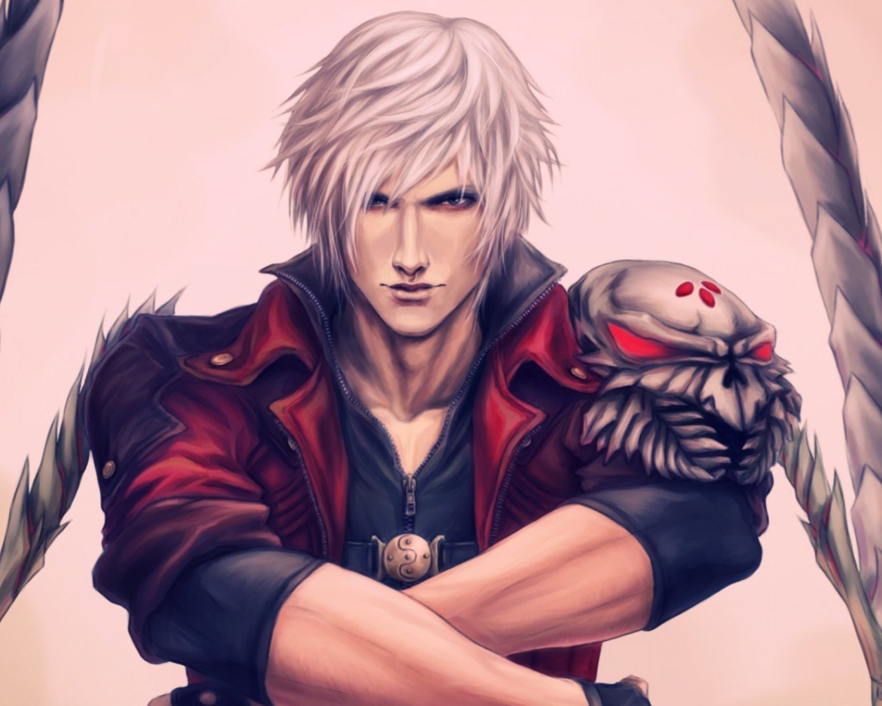 Белокурый Данте в игре Devil May Cry