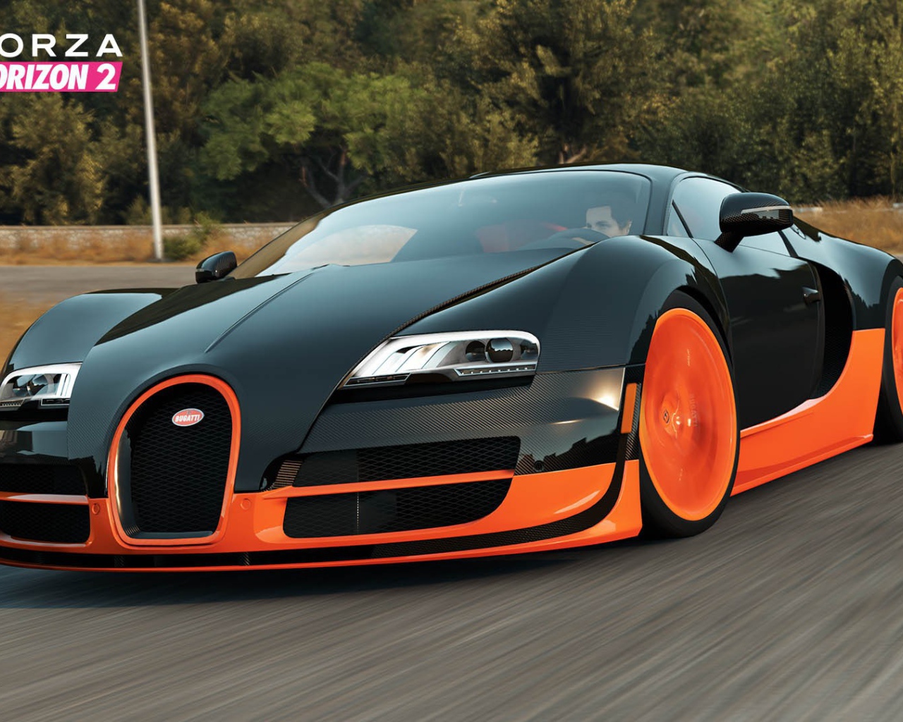 Бугатти Вейрон в игре Forza Horizon 2