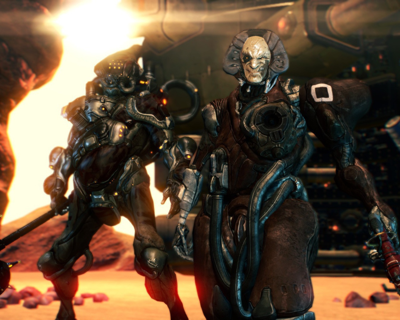 Капитан Вор из игры Warframe