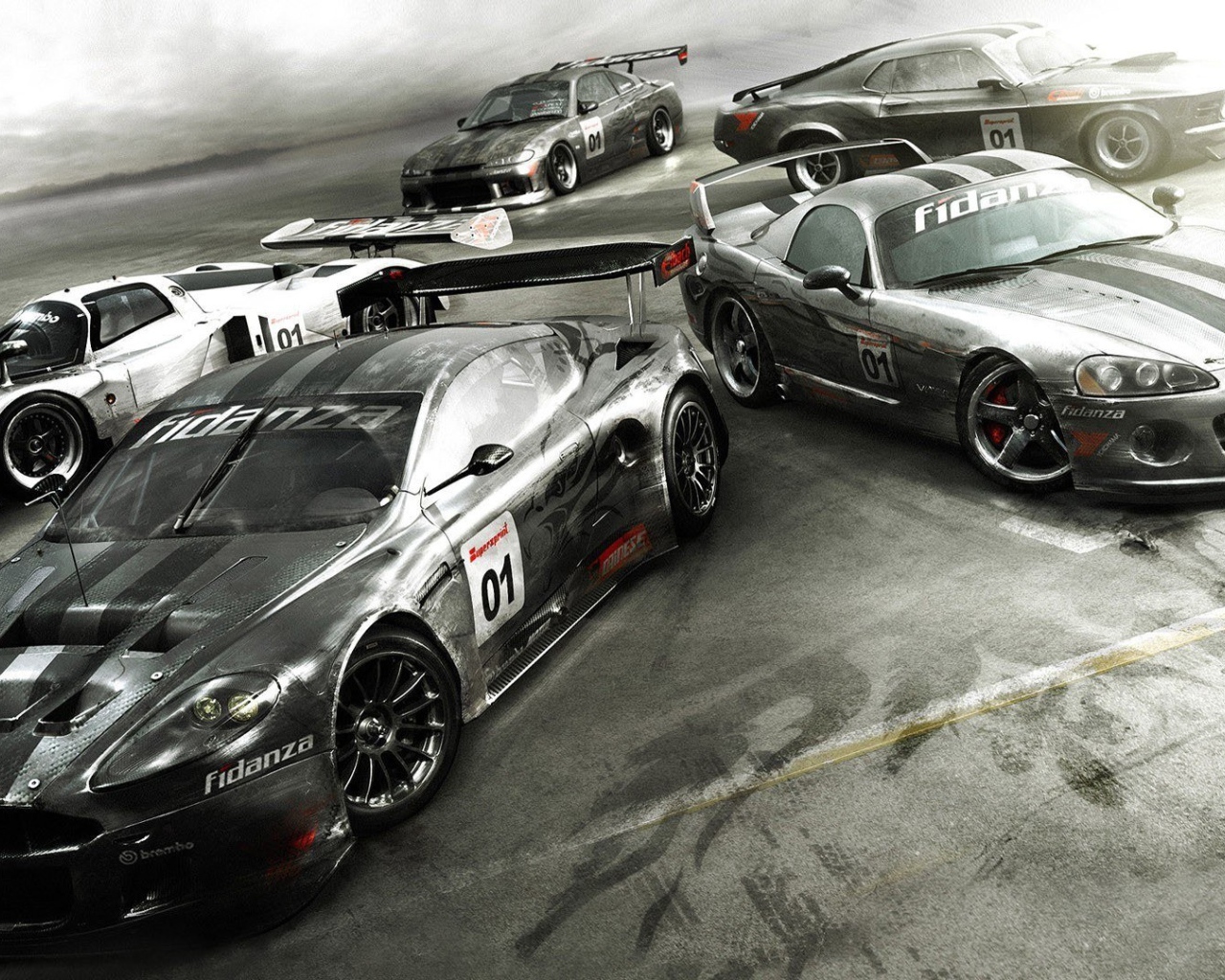 Автомобили в игре Race Driver GRID