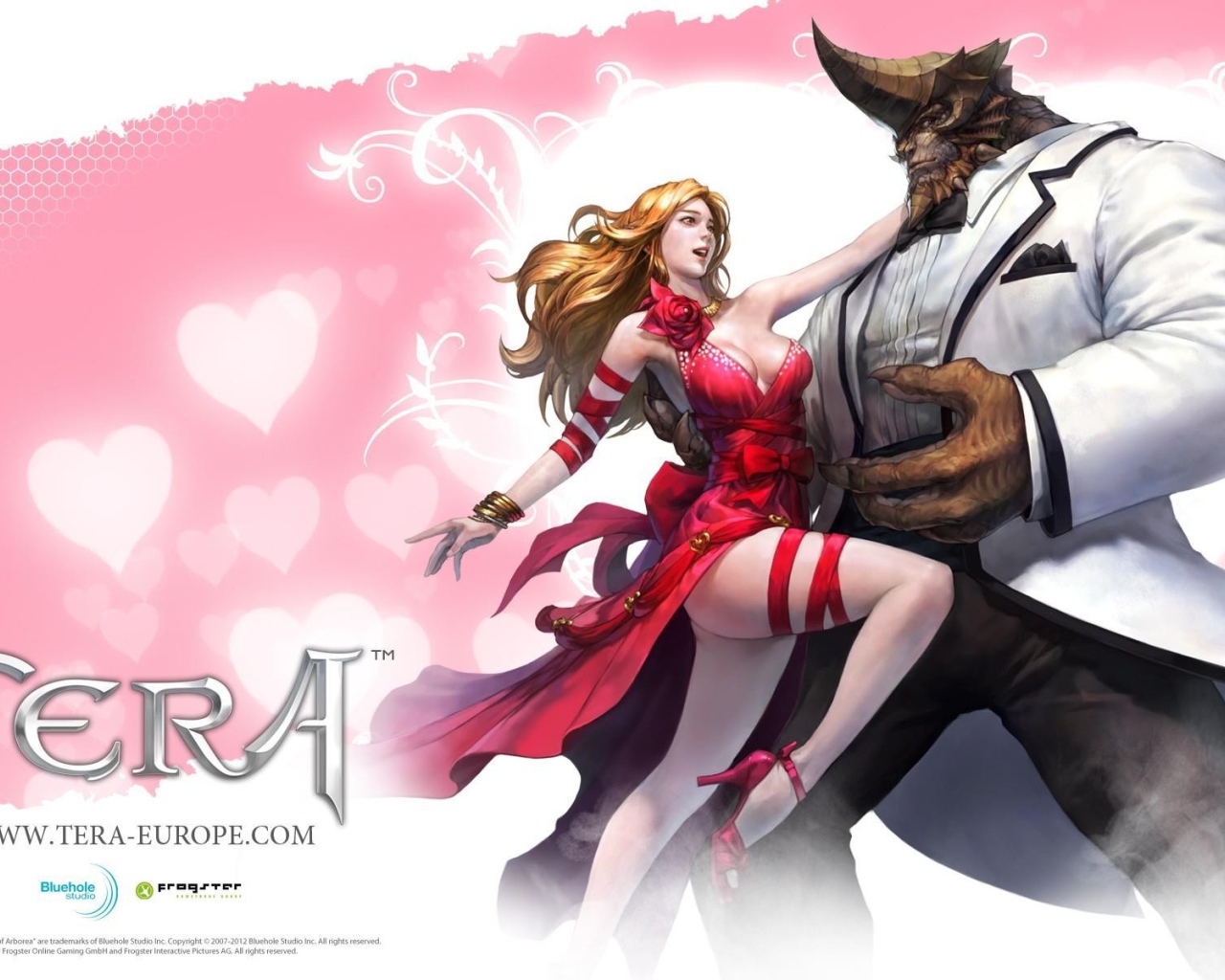 Персонажи компьютерной игры Tera