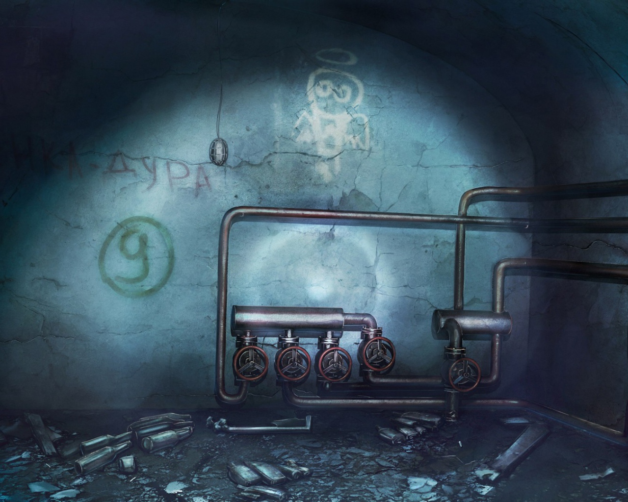 Подвал в игре в игре Бесконечное лето