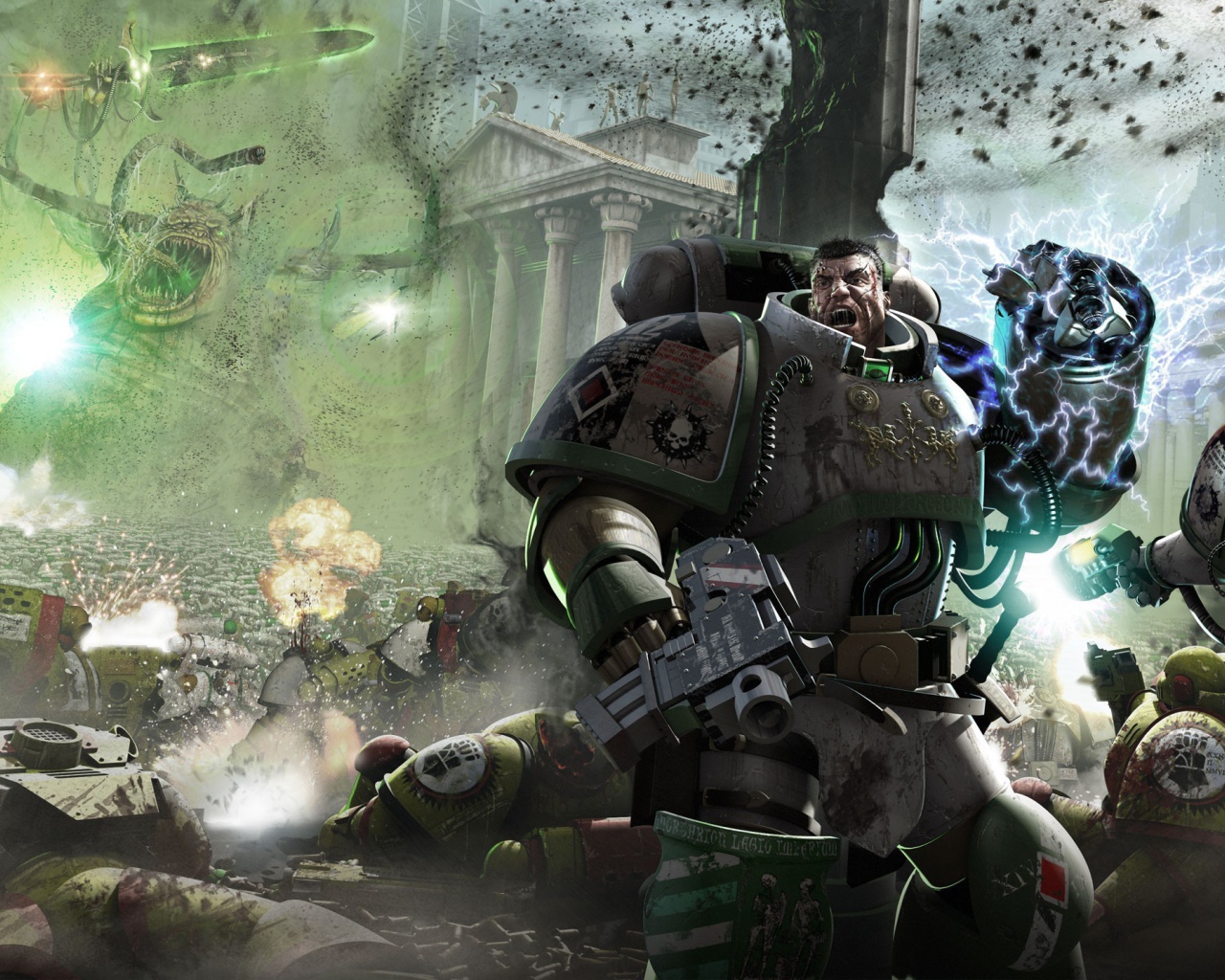 Персонаж Хорус в игре Warhammer 40000