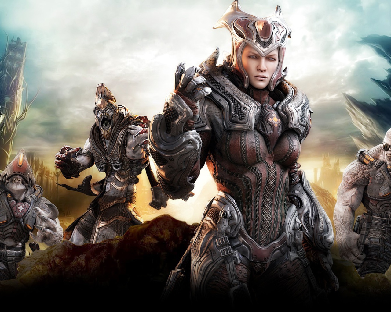 Персонажи игры Gears of War