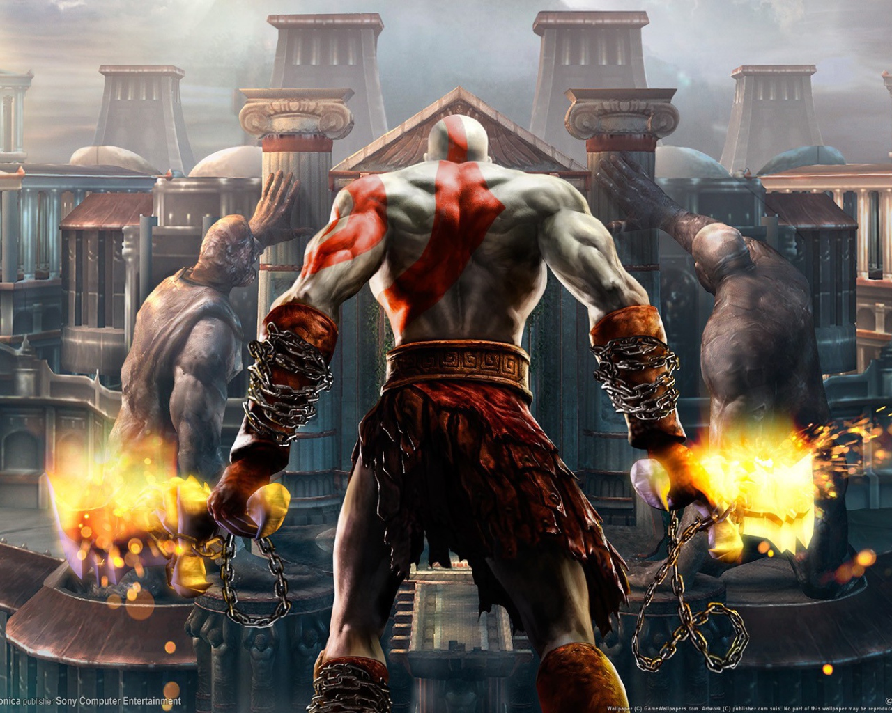 Персонажи игры God of War