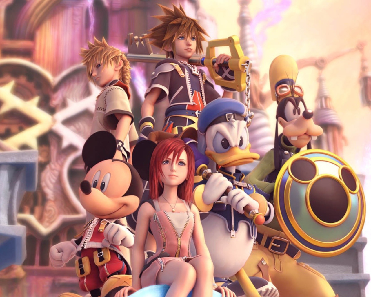 Персонажи игры Kingdom Hearts