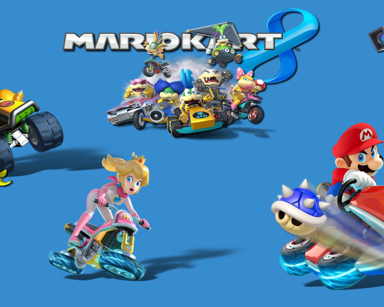Персонажи игры Mario Kart 8