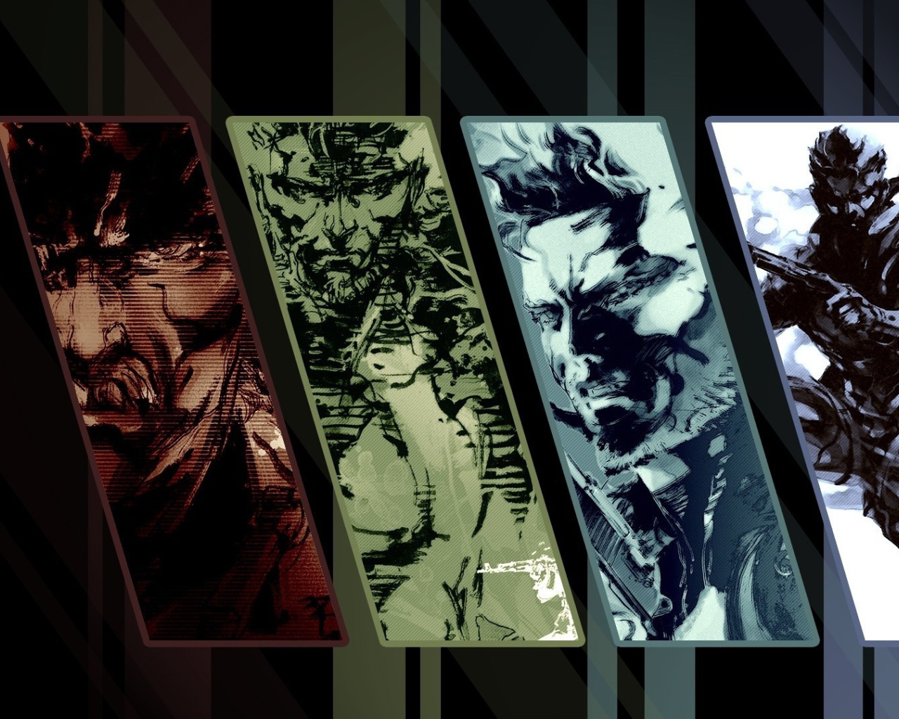 Персонажи игры Metal Gear Solid