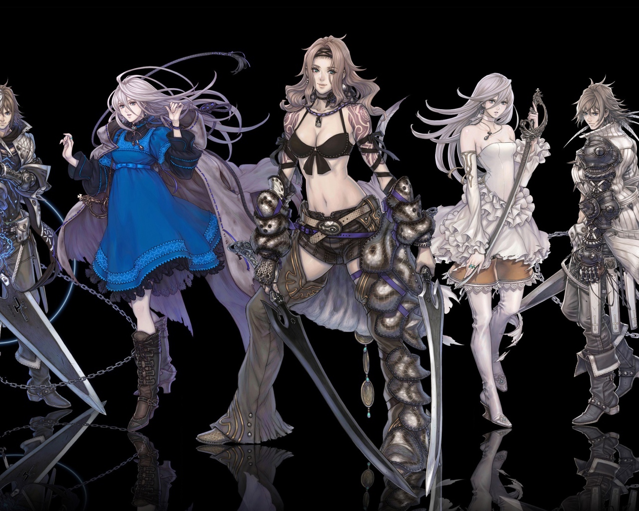 Персонажи игры The Last Story