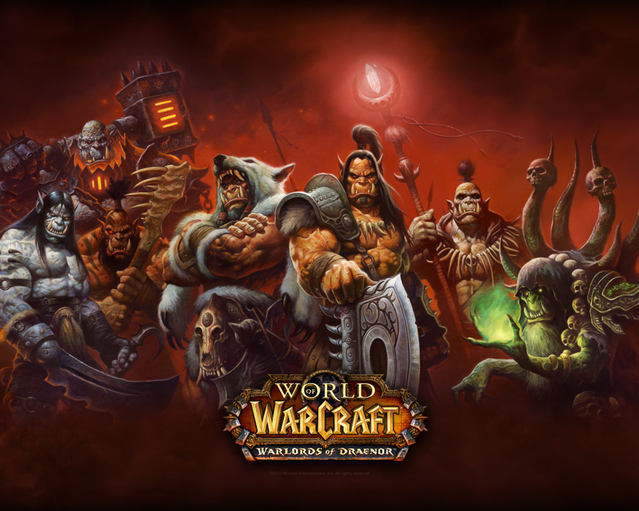 Персонажи игры World of Warcraft Warlords of Draenor