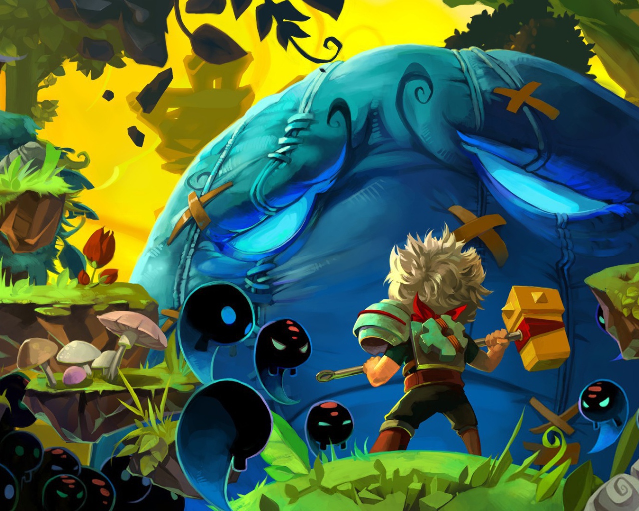 Детская видео игра Бастион