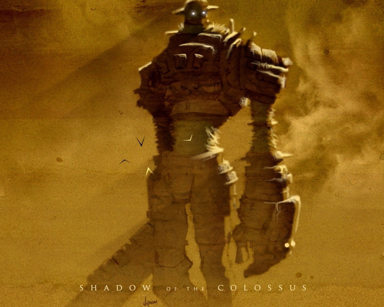 Колосс в игре Shadow of the Colossus