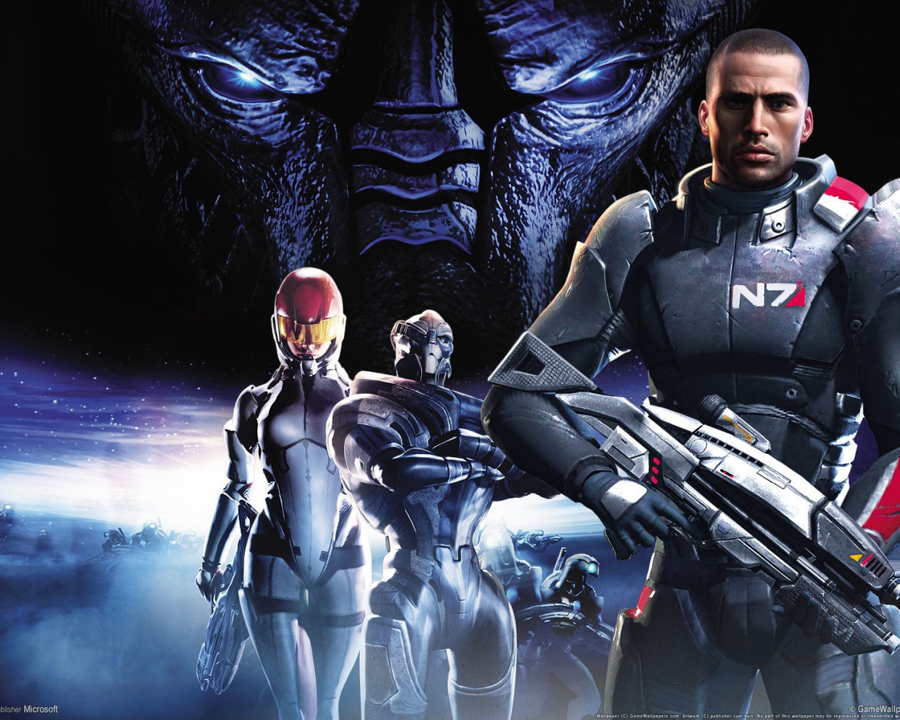Командор Шеппард из игры Mass Effect