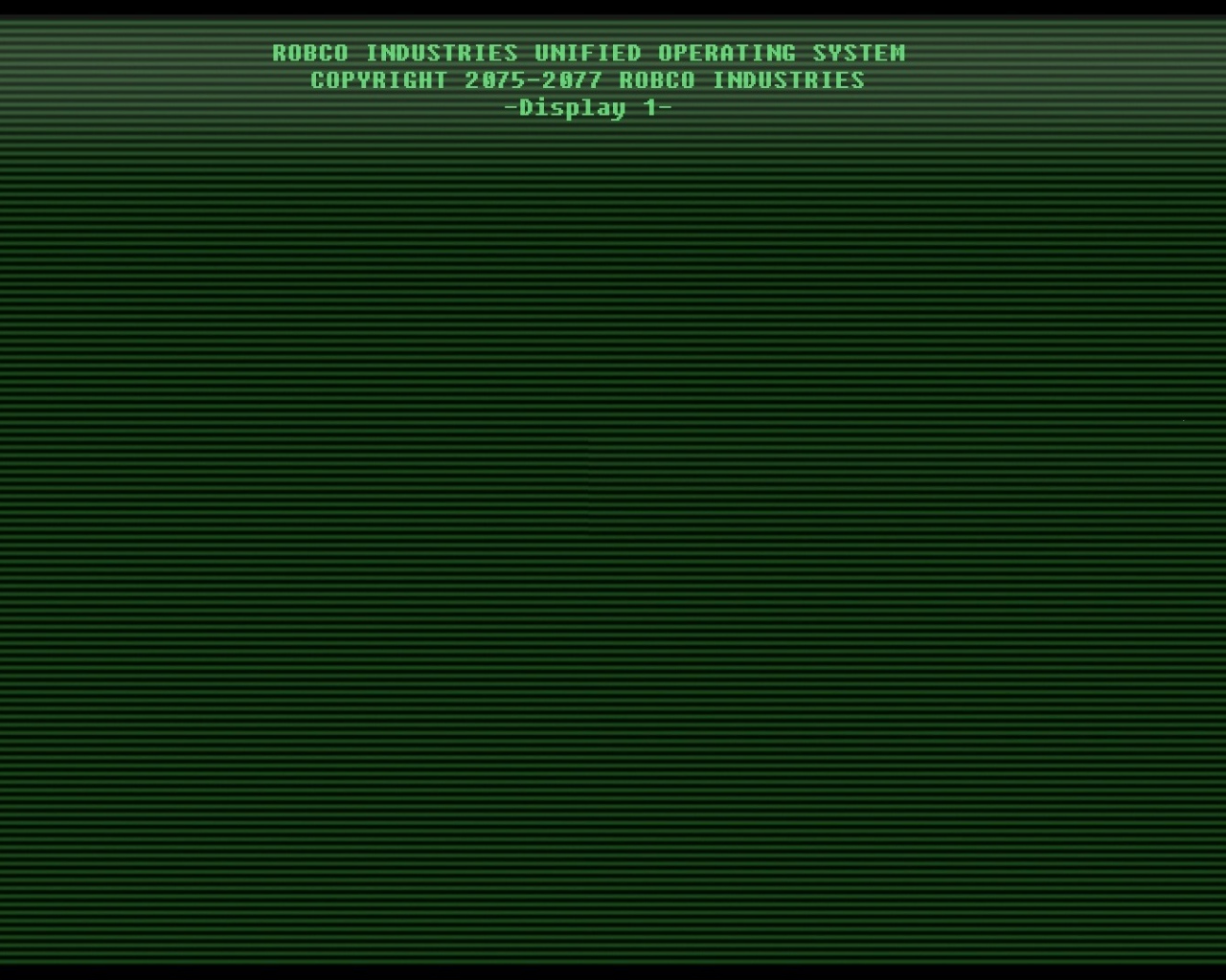 Дисплей компьютера в игре