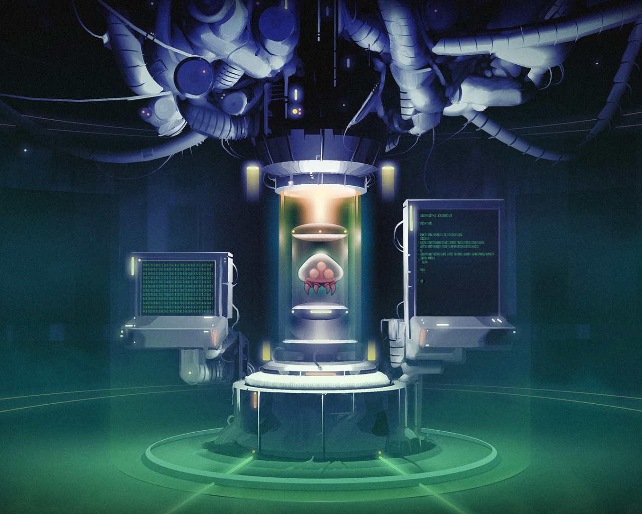 Компьютер в игре Metroid